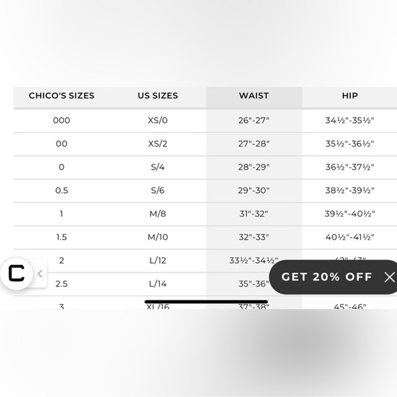 Chico’s Brigitte Basic Slit Ankle Pants pull-on stretch classic sz 12R - Picture 7 of 7